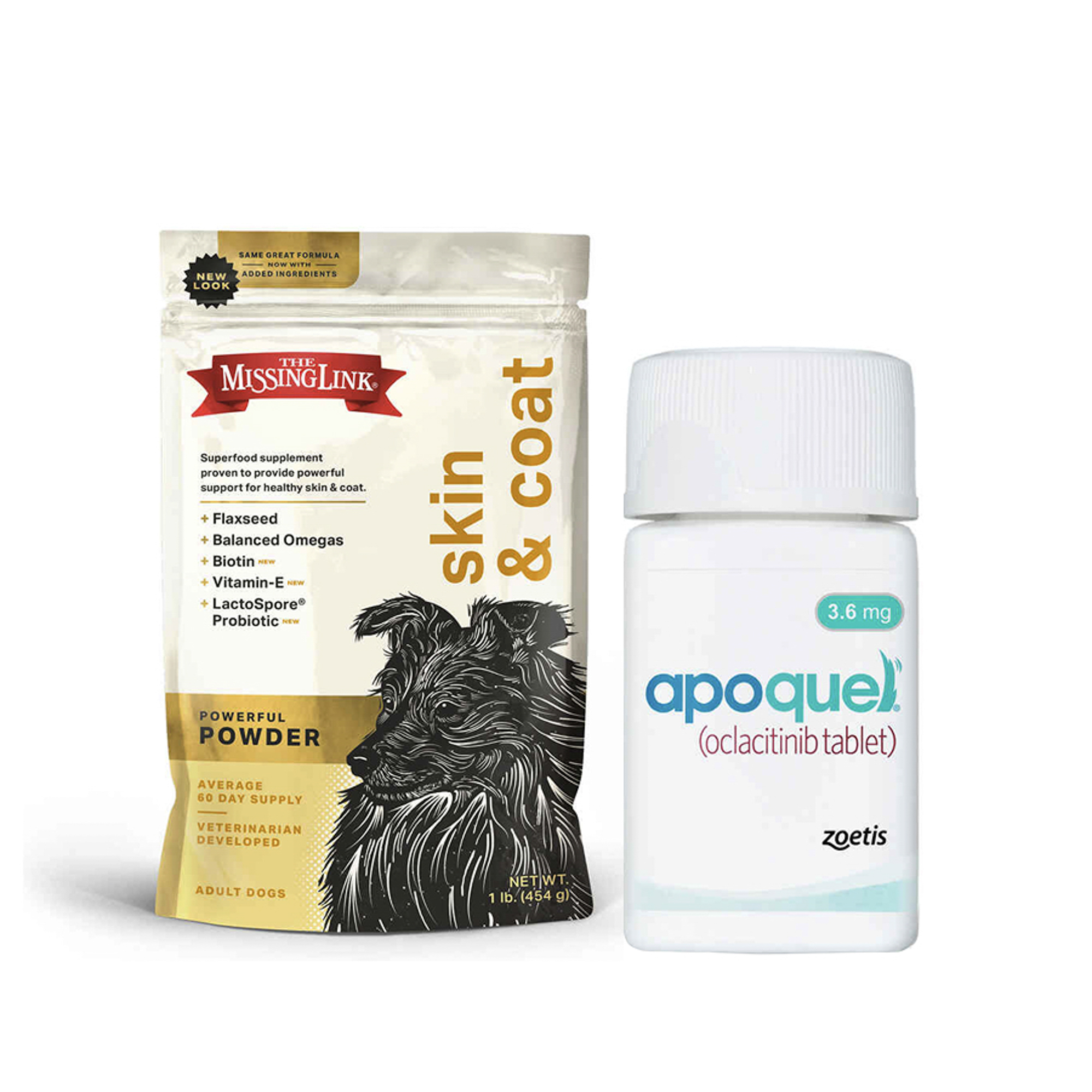 Bundle: Apoquel + The Missing Link - Skin, Coat, & Allergy Relief Bundle for Dogs-product-tile